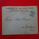 LETTRE SMYRNE PIERRE G.ANTAKI FILS POUR EPERNAY 1912 - Lettres & Documents