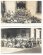 2 Cartes-photos..306eme RALP...(Régiment Artillerie Lourde Portée)..fontainebleau..1934... - Regiments