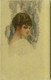 MONESTIER SIGNED 1910s POSTCARD - WOMAN  - N.254/2 - (BG1909) - Monestier, C.