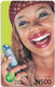 Nigeria - Glo - Girl With Mobile Phone, Exp.18.10.2007, GSM Refill 500₦, Used - Nigeria