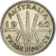 Monnaie, Australie, George VI, Threepence, 1942, San Francisco, SUP, Argent - New South Wales