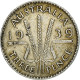 Monnaie, Australie, George VI, Threepence, 1939, Melbourne, TTB, Argent, KM:37 - Victoria