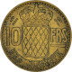 Monnaie, Monaco, Rainier III, 10 Francs, 1950, TTB, Aluminum-Bronze - 1949-1956 Oude Frank