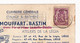 Carte Liège 1938 Belgique Maison Georges Mouffart Bastin Gemo Cuivre Cuivrerie Cooper - 1936-1951 Poortman