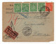 1931 KINGDOM OF YUGOSLAVIA, SERBIA, ZEMUN, AIRMAIL, EXPRESS COVER TO VIENNA, AUSTRIA - Airmail