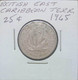 British East Caribbean Terr. 1965 - 25 Cents - Caraibi Britannici (Territori)