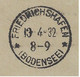 Delcampe - Brazil 1932 Airmail Condor Graf Zeppelin Cover From Santos To Hamburg Germany LZ-127 Friedrichshafen Flight To Berlin - Airmail (Private Companies)