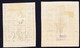 1869/1871 Chern. 3 K Black And Blue On Small Quadrille Paper, Unused. - Zemstvos