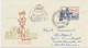 JUGOSLAWIEN 1956 Intern.Briefmarkenausstellung JUFIZ III, Zagreb PRE-RELEASE FDC - Lettres & Documents