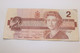 5 Bills Of 2 Dollars 1986 Canada - Other - America