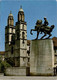 Zürich, Hans Waldmann-Denkmal Mit Grossmünster (80/2) * 11. 10. 1968 - Wald