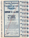 SNCF Obligation Emprunt 1947 - 1000 F & 5000 F - Complet Avec Tous Les Coupons - Train Zug Railway - S - V