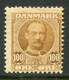 DENMARK 1907 Frederik VIII Definitive 100 Øre LHM / *. Michel 59, SG 130 - Ongebruikt