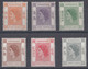 1954-62 HONG KONG QEII DEFINITIVES (SG# 178-183) MH VF - Ongebruikt