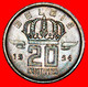 * DUTCH LEGEND (1954-1960): BELGIUM ★ 20 CENTIMES 1954! LOW START ★ NO RESERVE! - 20 Centimes