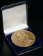 Médaille De Table En Laiton - Finition: Bronze Patiné - Antoon Van Dijck (Ø70mm) - Création : Alphonse Mauquoy (Bel) - Autres & Non Classés