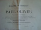 DOCUMENT + ENVOI PAUL OLIVIER GRENACHE DE COLLIOURE - 1877-1920: Semi Modern Period