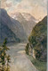 14602 - Künstlerkarte - Königssee , Falkensteinwand , Signiert E. T. Compton - Gelaufen 1919 - Compton, E.T.