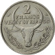 Madagascar, 2 Francs, 1965, Paris, TTB+, Stainless Steel, KM:9 - Madagascar