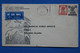 Z15  INDIA BELLE LETTRE PREMIER VOL 1943 CALCUTTA  POUR  FILIPINES ISLANDS + AFFRANCH. PLAISANT - Airmail