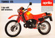 09866 "APRILIA TUAREG 125"  VOLANTINO ILLUSTRATO ORIGINALE - Motos