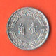 Taiwan 1 Chiao Aluminum Coin - Taiwan