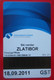 X2- Ticket, Card, Ski Pass, Skipass, Ski Resort, Ski Center Of Serbia, Zlatibor 2011. - Winter Sports