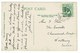 Ref 1492 - 1909 Postcard - Cannon Hill Park Birmingham - Mannings Heath Horsham Cancel - Birmingham