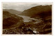 Ref 1492 - 1949 Real Photo Postcard - Loch Lubnaig From Ben Shein - Strathyre Perthshire - Perthshire
