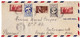 Lettre Brazzaville 1945 Congo A.E.F. Leopoldville Congo Belge Costermansville Bukavu - Cartas & Documentos