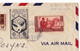 Lettre Brazzaville 1945 Congo A.E.F. Leopoldville Congo Belge Costermansville Bukavu - Briefe U. Dokumente