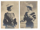 Lina Cavalieri  (Лина Кавальери) 2 Cartes  Vers 1900 -1903 ( éd. Pour La Russie ) - Femmes Célèbres