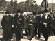 Carte Photo Fête Procession 100 Ans Indépendance Belgique 1930 Huizingen Onafhankelijkheid Belgïe Officiels Gendarmes - Beersel