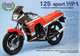 09871 "FANTIC 125 SPORT HP1"  VOLANTINO ILLUSTRATO ORIGINALE - Moto