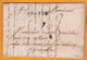 1744 - Marque Postale DELYON 30x5mm Sur Lettre Pliée Avec Correspondance De 3 Pages De Lyon Vers Grenoble - Taxe 3 - 1701-1800: Vorläufer XVIII