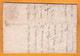 1744 - Marque Postale DELYON 30x5mm Sur Lettre Pliée Avec Correspondance De 3 Pages De Lyon Vers Grenoble - Taxe 3 - 1701-1800: Précurseurs XVIII