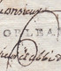1778 - Marque Postale ORLEANS  32x4mm Sur Lettre Pliée Avec Correspondance Familiale Vers  Paris - Taxe 6 - 1701-1800: Precursors XVIII