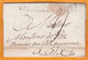 1781 - Marque Postale TARASCON  41x5mm Sur Lettre Avec Correspondance  Vers Aix - Taxe 4 - 1701-1800: Precursors XVIII