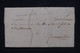 BELGIQUE - Marque Postale De Ostende Sur Lettre Pour Bruxelles - L 104622 - 1794-1814 (Période Française)
