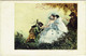 Illustrateur : HARDY. Pierrot Et Femme En Robe Blanche Et Hommes Masqués. - Hardy, Florence