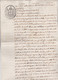 CARTA BOLLATA FOGLIO  DOPPIO  INTEGRO :   REPUBBLICA  LIGURE  :  SOLDI  QUATTRO  .  1798. - Documents Historiques