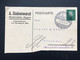 GERMANY 1931 Postkarte - Marktredwitz Handstamp Sonderstempel - `A. Siebenwurst` - Briefe U. Dokumente