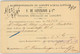 42043 - FRANCE -  POSTAL HISTORY - Private Print ADVERTISING  STATIONERY Card  1890  REPIQUAGE -  Longwy - Pseudo-entiers Privés
