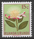 Ruanda-Urundi 1953. Scott #115 (MH) Protea, Flowers - Ongebruikt