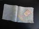 Pochette  Ancienne Brodée Taille Mouchoir SOUVENIR DE NORMANDIE Avec Blason Tissu Taffetas Ou Tulle Bord Broderie - Mouchoirs