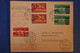 E9 SUISSE BELLE LETTRE RARE 1935 PAR AVION ST MORITZ POUR ROTTERDAM + PAIRES TIMBRES SURCHARGéS TRES COTéS - Autres & Non Classés