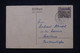 SARRE - Entier Postal Surchargé Pour Saarlouis En 1922 - L 105036 - Postal Stationery