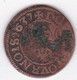 Double-Tournois 1637 R (R à L'envers)  Villeneuve , Louis XIII . Type 9 ,  CGKL# 496 - 1610-1643 Luigi XIII Il Giusto