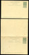 Belgique Cartes Postales #23-24 Neuf 1893-94 - Postcards 1871-1909
