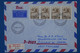 #4  DANEMARK   BELLE LETTRE 1965 POUR WEST GERMANY  + BANDE DE 4 T.P +AFFRANCH. PLAISANT - Cartas & Documentos